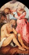 Albrecht Durer Job and His Wife oil painting on canvas